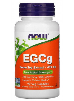 NOW EGCg Green Tea Extract 400 mg 90 капс.