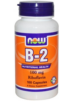  Vitamin B-2 (Riboflavin) 100 mg.