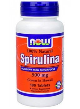  Spirulina 500 mg.