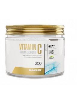 Maxler Vitamin C sodium ascorbate 200 гр.