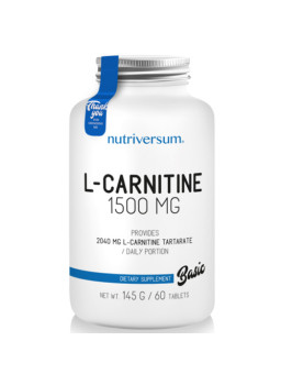 L-Carnitine 1500 mg.