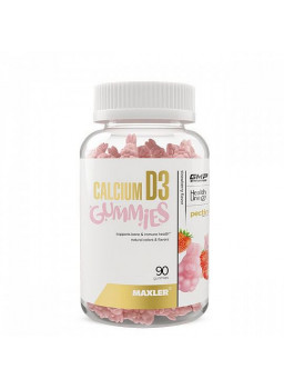  Maxler Calcium D3 Gummies