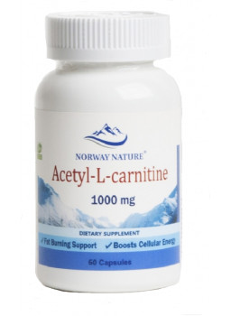  Norway Nature Acetyl L-Carnitine 1000 mg.