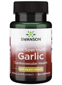  Full Spectrum Garlic 400 mg