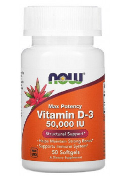 Vitamin D-3 50,000 