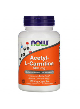  Acetyl L-Carnitine 500 mg.
