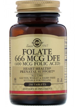  Folate 666 mcg DFE