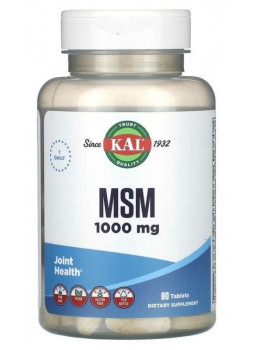  MSM 1000 mg. 