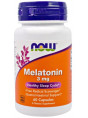 NOW Melatonin 3 mg 60 капс.