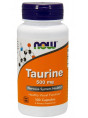 NOW Taurine 500 mg 100 капс.