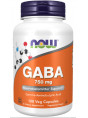 NOW GABA 750 mg 100 капс.
