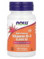 NOW Vitamin D-3 5000 240 гел.капс