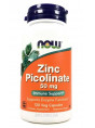 NOW Zinc Picolinate 50mg  120 капс.