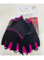 CHIBA Перчатки женские 40971 Lady Air II (черный/розовый)