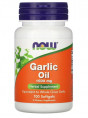 NOW Garlic Oil 100 гел. капс