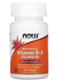 NOW Vitamin D-3 50,000  50 гел.капс