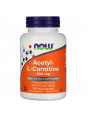 NOW Acetyl L-Carnitine 500 mg. 100 капс.