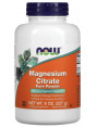 NOW Magnesium Citrate Pure Powder  227 гр