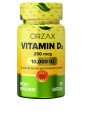 Orzax Vitamin D3 10000IU  120 гел.капс