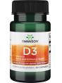 Swanson Vitamin D3 High Potency 1000 IU  30 капс.