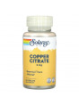 Solaray Copper Citrate 2mg 60 капс