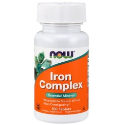 NOW Iron Complex 100 таб