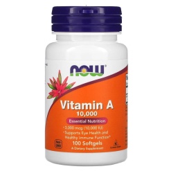 NOW Vitamin A 10.000 100 гел.капс
