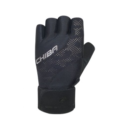 Перчатки женские Lady Wrist Pro 40911 (черный/серебро)