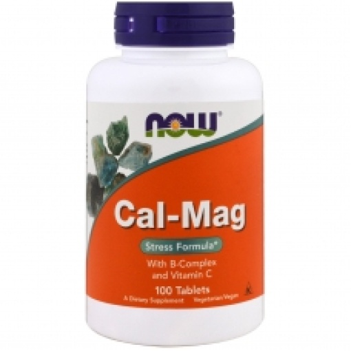 NOW Cal-Mag Stress Formula (100 таб)