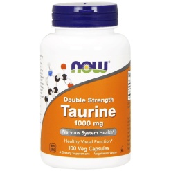 NOW Taurine 1000 mg. 100 капс