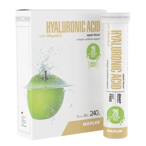 Maxler Hyaluronic Acid with Vitamin C 20 таб.