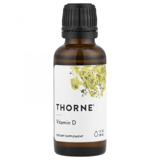 Thorne Vitamin D-3 1000 IU 30 мл