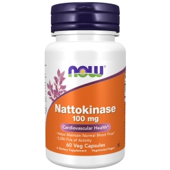 NOW Nattokinase 100mg 60 капс