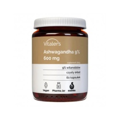 Vitaler’s Ashwagandha 9% 600 мг, 60 капсул