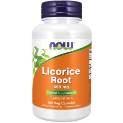 NOW Licorice Root  450 mg. 100 капс