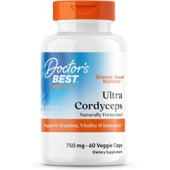 Doctor's Best Ultra Cordyceps 750mg 60 капс